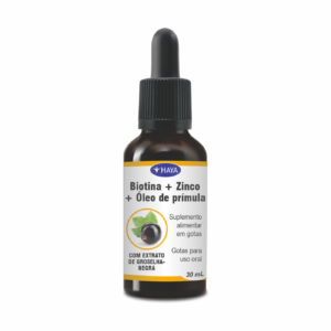 Biotina + Zinco + Óleo de prímula + Ext. de Groselha-negra - Gotas 30 ml