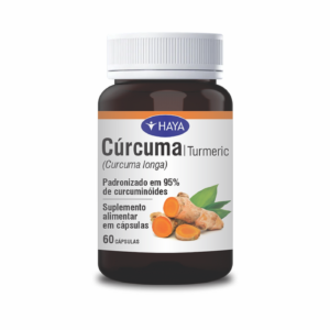 Cúrcuma padronizada em 95% de curcuminóides - 60 Cápsulas