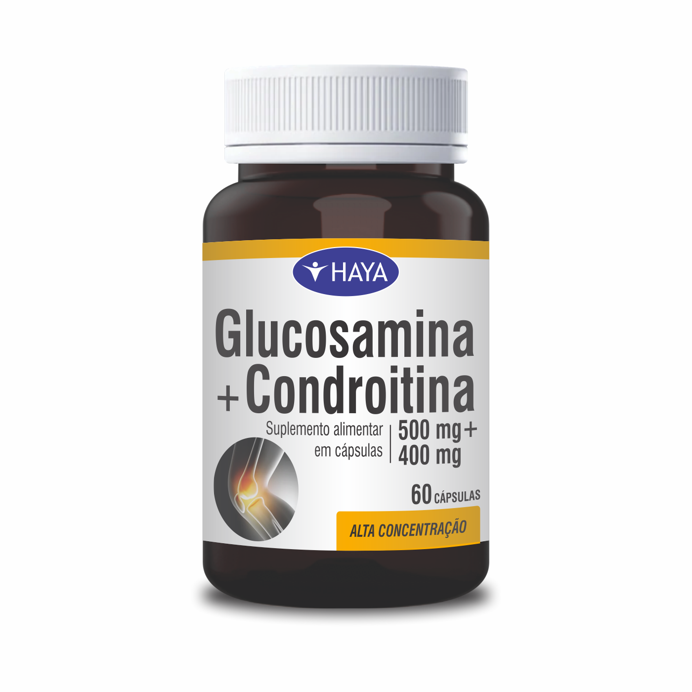 Glucosamina + Condroitina - 60 Cápsulas