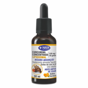 Curcumina Concentrada Lipossomal - Gotas 30 ml
